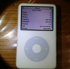 iPod Video 5.5 Gen SSD 128/256GB Καινούρια μπαταρία