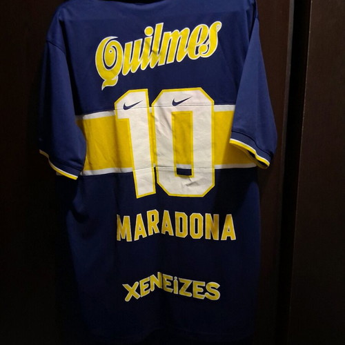 Boca Juniors Maradona jersey new, authentic, size Large