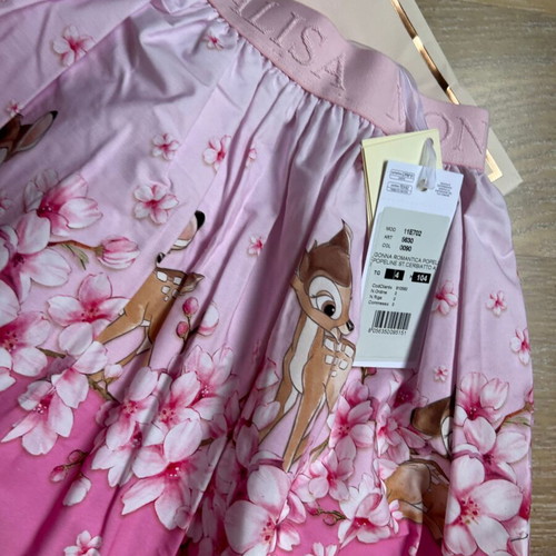 Monnalisa Bambi skirt, pink, 4 years
