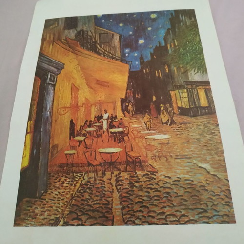 Engravings used, pack of 8, 35 cm height, paper