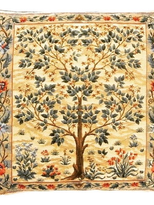 Exclusive Gobelin Pillowcase Tree of Life by William Morris new