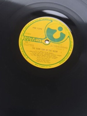 Pink Floyd Dark Side of the Moon βινύλιο LP άλμπουμ πρωτότυπη ελληνική έκδοση 1973 μεταχειρισμένο