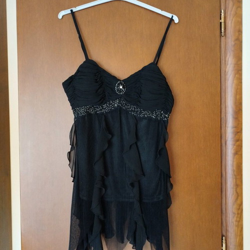 Laura Fiori vintage black top size L like new 2005