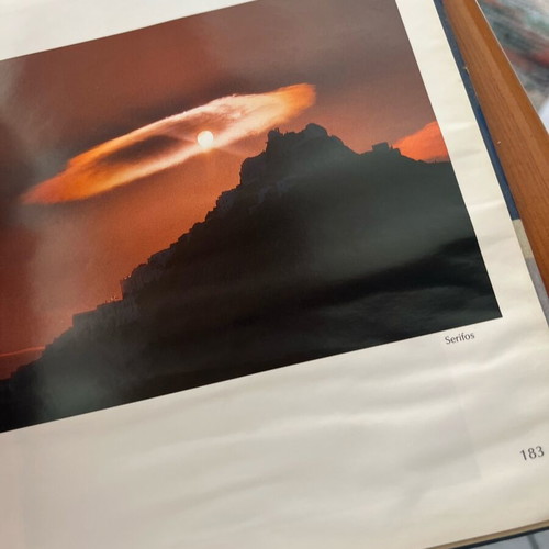 Aegean Voyage coffee table book used by Yiorgos Depollas