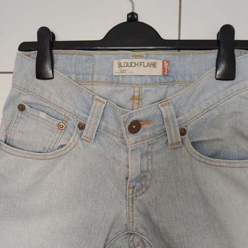 Levi's jean bermuda shorts used, low waist, denim shorts