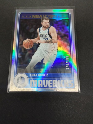 Συλλεκτική κάρτα Luka Doncic αριθμημένη 176/199 NBA Hoops καινούργια