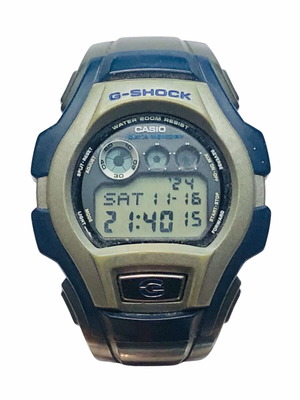 Vintage Casio G-Shock G-2600 2V-MER module 2248 watch used, functional, blue