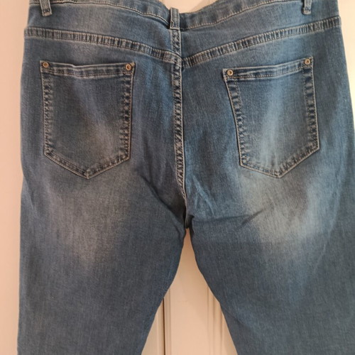 Bermuda shorts used, size XXL, blue