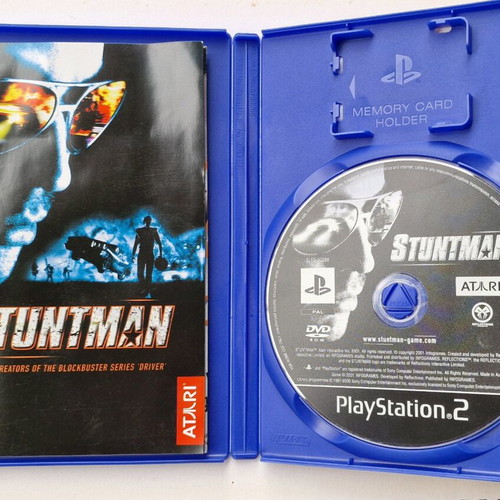 Stuntman Sony PlayStation 2 PS2 like new game with poster