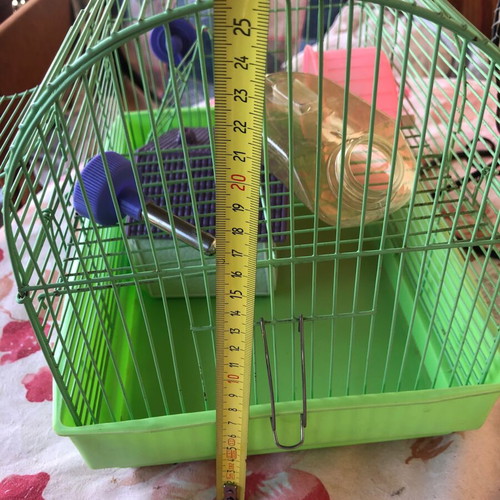 Hamster cage like new with accessories