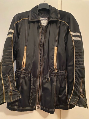 Moschino jeans biker jacket vintage, like new, size S