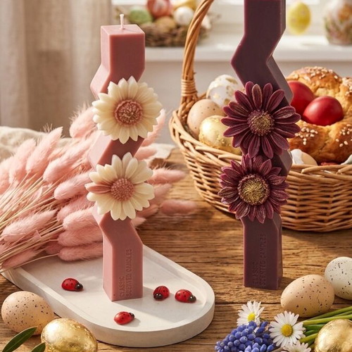 Handmade candles new with tsoureki scent