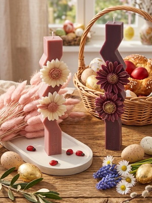 Handmade candles new with tsoureki scent