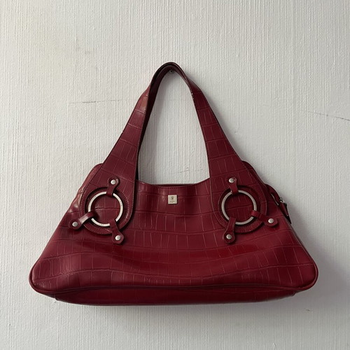 Kem vintage shoulder bag used, red