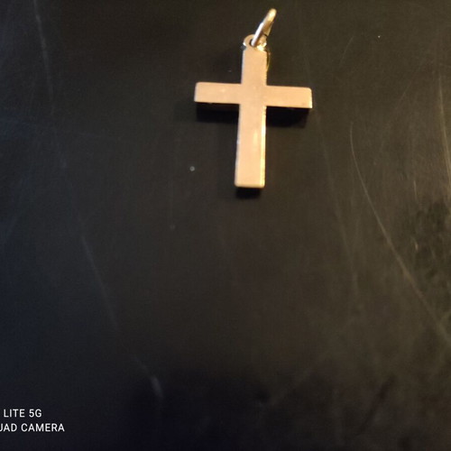 Gold cross 14K new, ideal for baptism