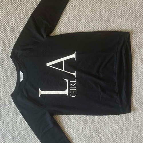 H&M “LA Girl” Long Sleeves T-shirt like new, size XS