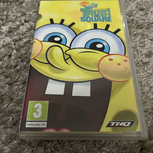 SpongeBob’s Truth or Square PSP video game like new