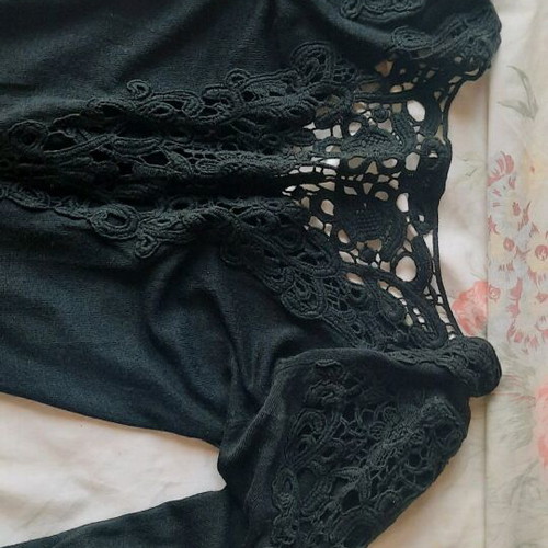 Laetitia Mem lace dress used, black, size S