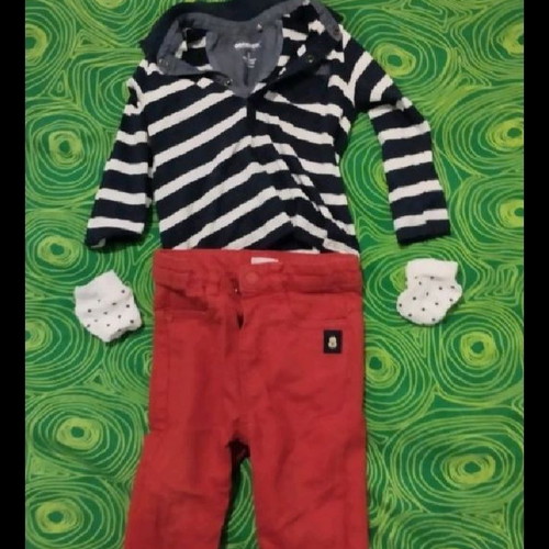 Baby boys' clothes new, pack of 31 pieces 6 months to 2 years