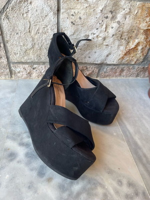 Sante platform shoes new, size 40, black