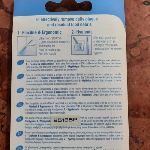 Elgydium Clinic Mono Compact 0.6 mm interdental brushes new 4 pcs
