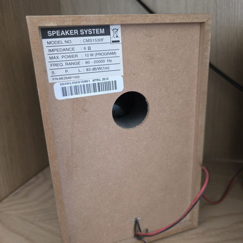 LG CM1530 USB Micro Hi-Fi System like new, 10 watt