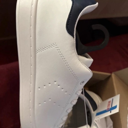 Extreme sneakers new, white with blue details, size 42