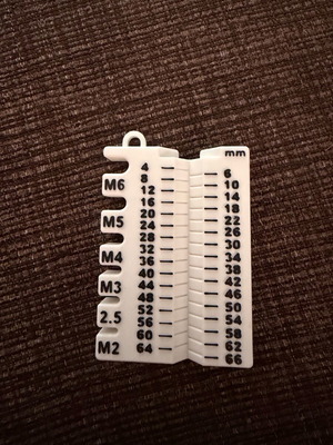Screw Gauge New for Measuring Screw Height and Thickness