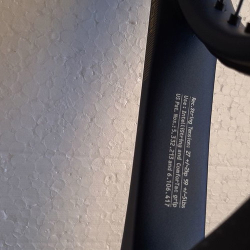 HEAD Intelligence i X11 tennis racket used with case