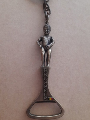 Keychain bottle opener Brussels