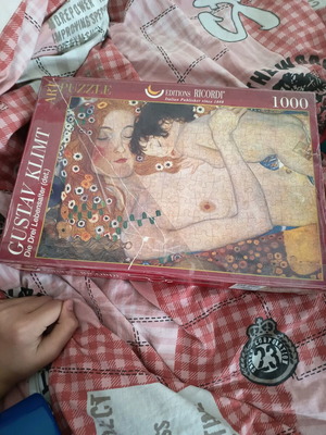 Artistic puzzle used