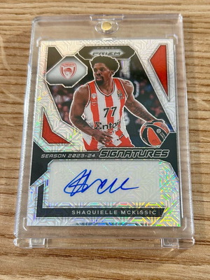 Κάρτα Shaquielle McKissic Ολυμπιακός Panini Signature Series 09/25 καινούργια