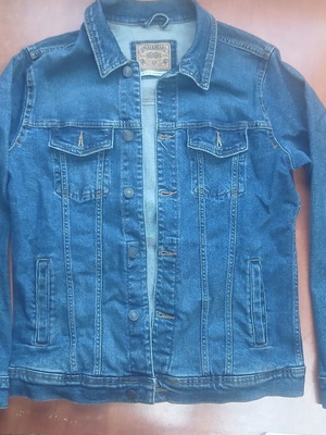 Denim jacket Pull & Bear used, blue, size M