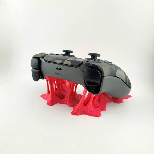3D Printed Bubble Gum PS5 Controller Stand custom order