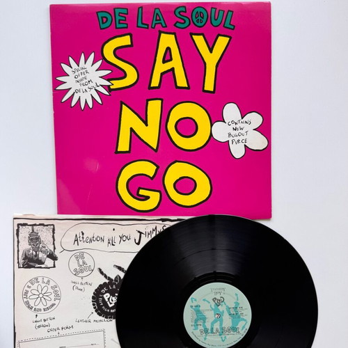 De La Soul Say No Go 12" Maxi Single used, US 1989, pop