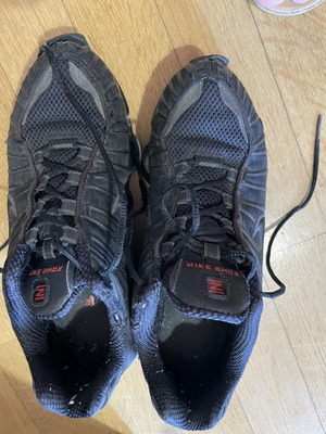 Nike Shox TL αθλητικά παπούτσια μεταχειρισμένα, νούμερο 40, μαύρα