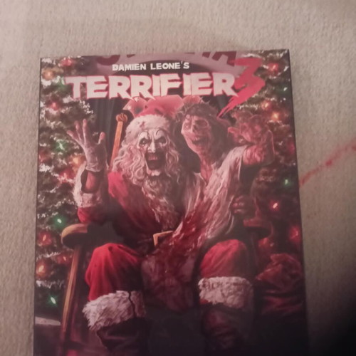 Terrifier 3 4K UHD Blu-Ray like new with slipcover