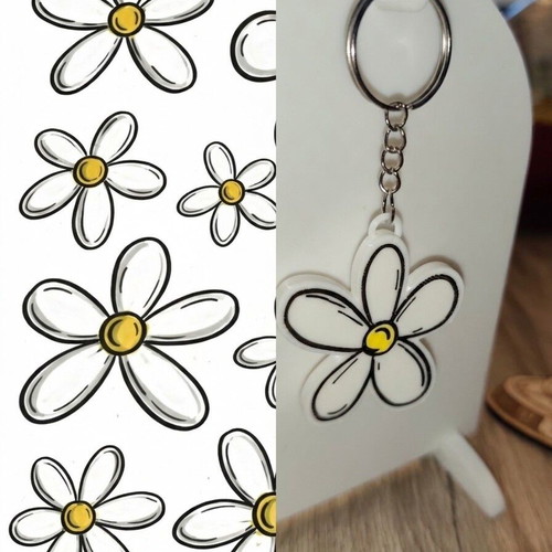 3D Keychain A.L.E. New With Children's Drawings