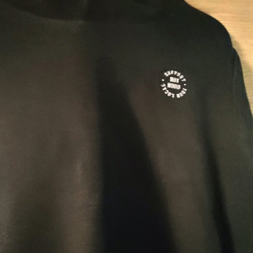 Name It boys' black hoodie like new, size 146 cm