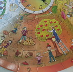 Four Seasons Educational Puzzle like new