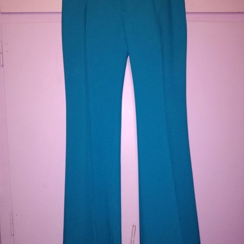 Women's pants like new, size M/L, emerald color