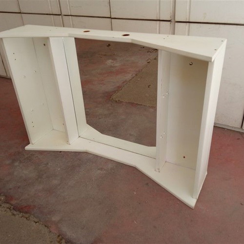Bathroom mirror cabinet used