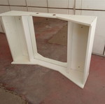 Bathroom mirror cabinet used