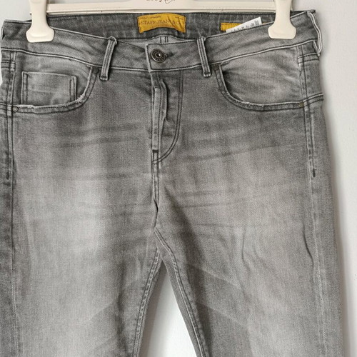Staff jeans & co gray men's jeans used with faded pockets, waist 40cm