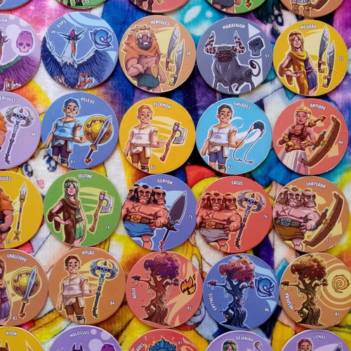 Chipicao Heracles caps used, pack of 72 pieces