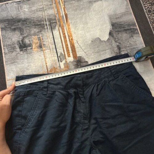Esmara women's bermuda shorts like new, blue, size M