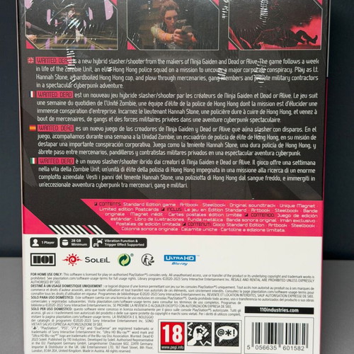 Wanted Dead Collector's Edition PS5 new
