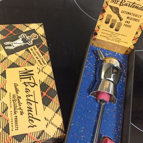Mr Bartender vintage 60s drink jigger new