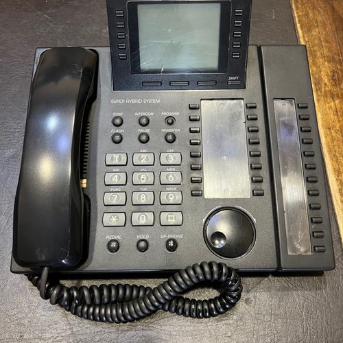 Panasonic telephone system device KX-T7536LA-B used