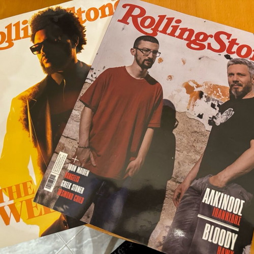 Rolling Stone Greek edition, two issues like new